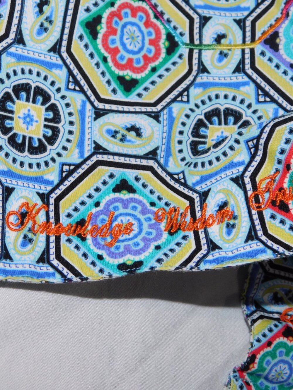 Robert Graham Inward Multicolor Geometric Short Sleeve Shirt Button Mens L - Picture 7 of 12